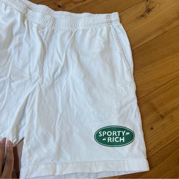 SPORTY & RICH LR INSPIRED GYM SHORT - Picture 2 of 9